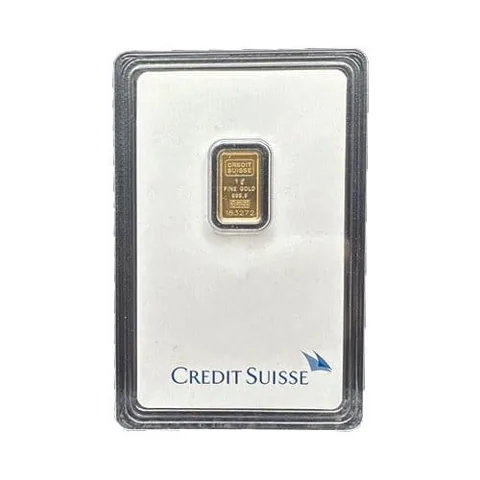 Gold Bar 1 Gram Sealed & Random Brand