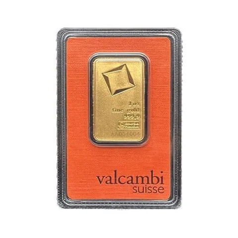 Gold Bar 1oz (Sealed Valcambi)