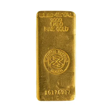Gold Bar 1 Kilogram (Metalor/Mixed)