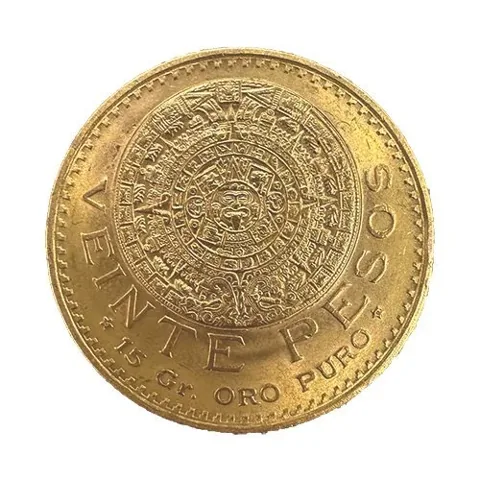 Gold Mexican Peso 20,10,5,2.5,2 Peso