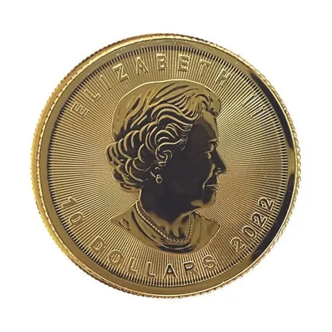 Gold Canadian Maple Leaf 1/4oz .9999 (sealed)
