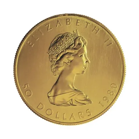 Gold Canadian Maple Leaf .9999