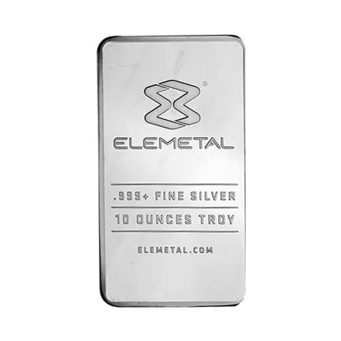Silver Bar 10 OZ (Elemetal)