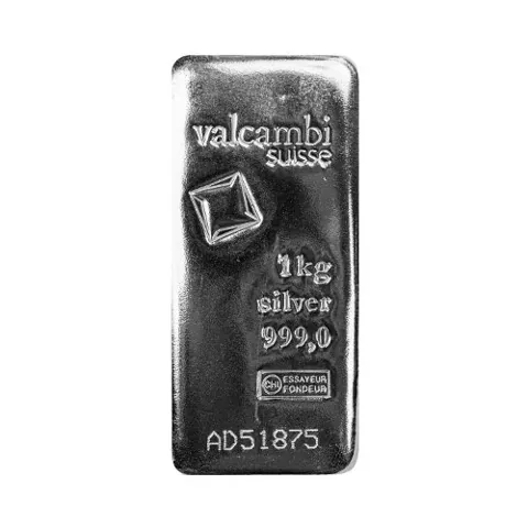 Silver Bar Kilo (Mixed/Secondary)