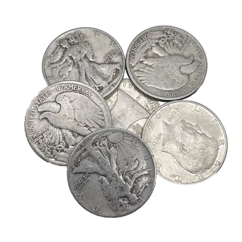 Silver Bag - 90% Mixed Halves