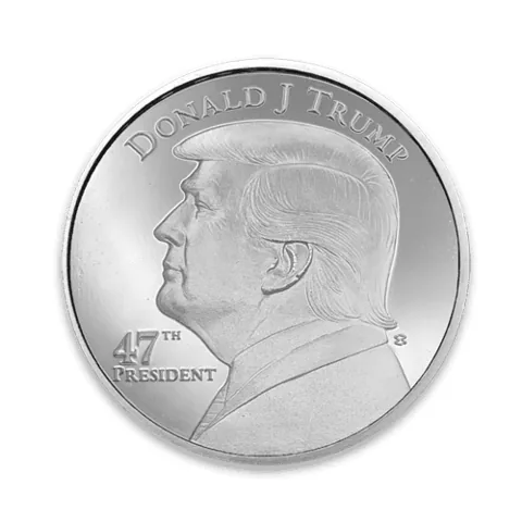 Silver Round 1 OZ (47th President)
