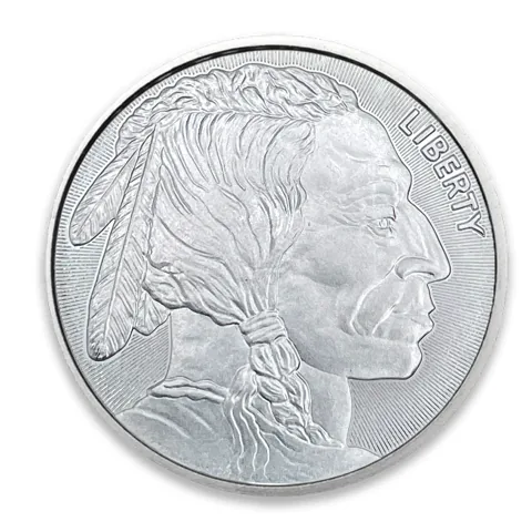 Silver Round 1 OZ (Buffalo)